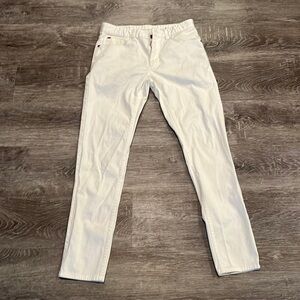Zara Man Slim Fit Pants White